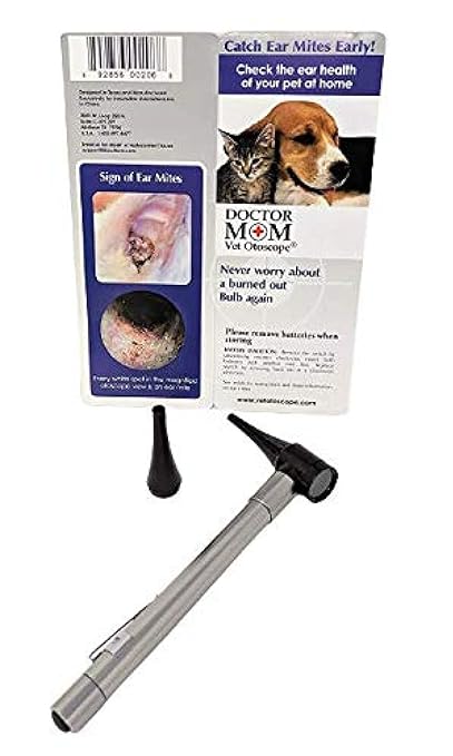 Dr Mom Pocket Veterinary LED Otoscope Otoscopes - Pocket Vet Otoscope