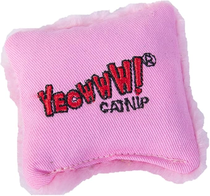 Yeowww! Catnip Pillow Pink (single)