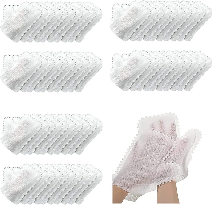 Home Disinfection Dust Removal Gloves Microfiber Dust Remove Glove Non-woven Fish Scale