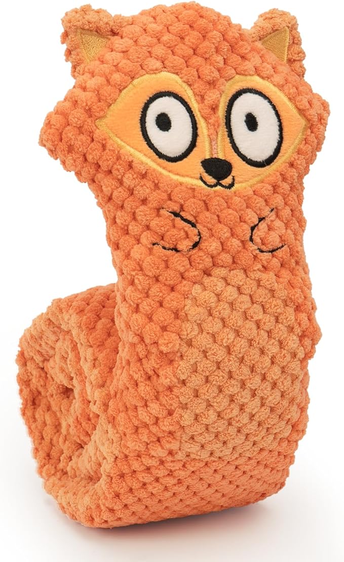 HGB Large Squeaky Dog Puzzle Toy for Boredom & Teething, Tough Interactive Dog Chew Toys for Snuffle Foraging & Treat Dispensing IQ Training, Ideal for Large Medium Small Dogs to Keep Them Busy