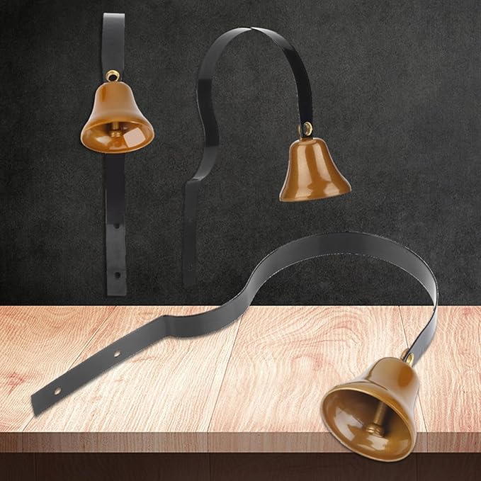 Watris Veiyi 2PCS Shopkeepers Bell, Door Chime, Hanging Bells for Door Opening, Business Entry, Homes, Dogs