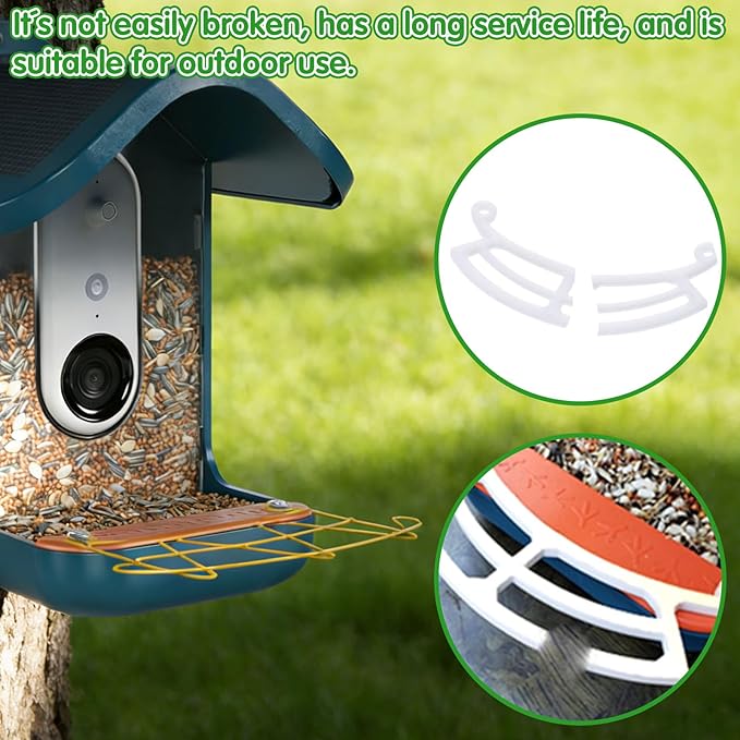 Perch Extender for Bird, Feeder Accessories, Replacement Parts for Bird Metal Material Stable Accessories Not Easily Damaged Easy to Install