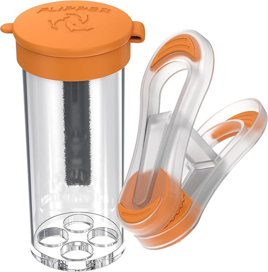 Flipper Feeder - Aquarium Cleaner Fish Food Feeding Clip Kit Fish Tank Accessories for Nano, Standard & Max Aquarium Cleaning Tools Glass Cleaner