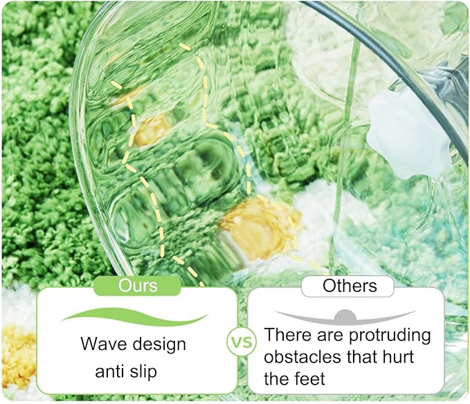 Hamster Wheel, Silent Running Exercise Wheel with Adjustable Stand for Hamster Guinea Pig Gerbil Hedgehog Small Animal Cage Accessories (Clear, 6.5inch)