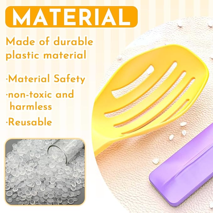 9Pcs Bathing Sand Scooper for Hamsters, Small Pet Grooming | Hamster Bedding Scooper,Pet Cleaning Tool,Small Pet Grooming