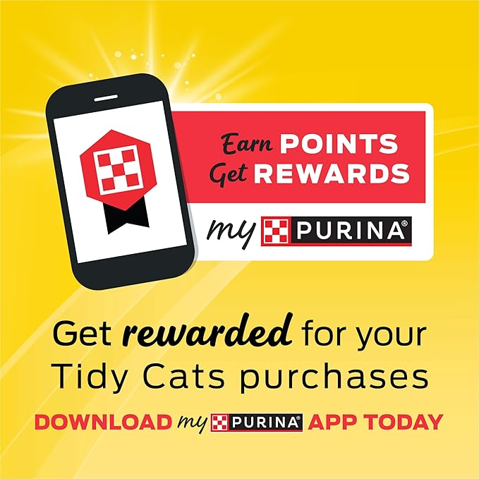 Purina Tidy Cats Free and Clean Unscented Clumping Cat Litter with Odor Control - 38 lb. Box