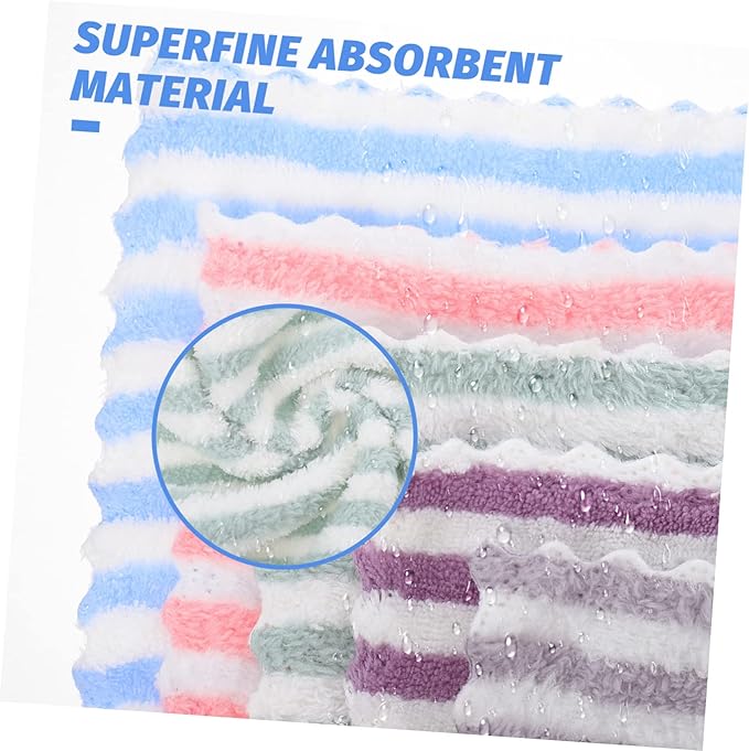 5PCS Coral Fleece Towels for Guinea Pigs Soft Bath Towels and Cage Liners Small Animal Supplies for Hamsters Cushions and Bedding