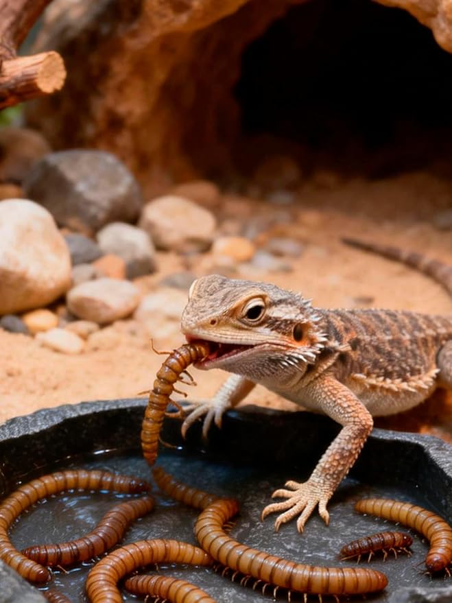 Tortoise Water Dish, 7.1 * 5.5 * 0.8in Reptile Water Dish, Reptile Food Dish Suitable for the Feeding and Watering Needs of Various Pets