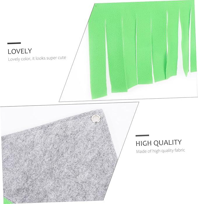 YARNOW Small Animal Hideaway Tent for Hamsters Rats and Guinea Pigs Cozy Corner Hammock Hideout Toy Fun Exercise Space for Small Pets Easy to Install Green Design
