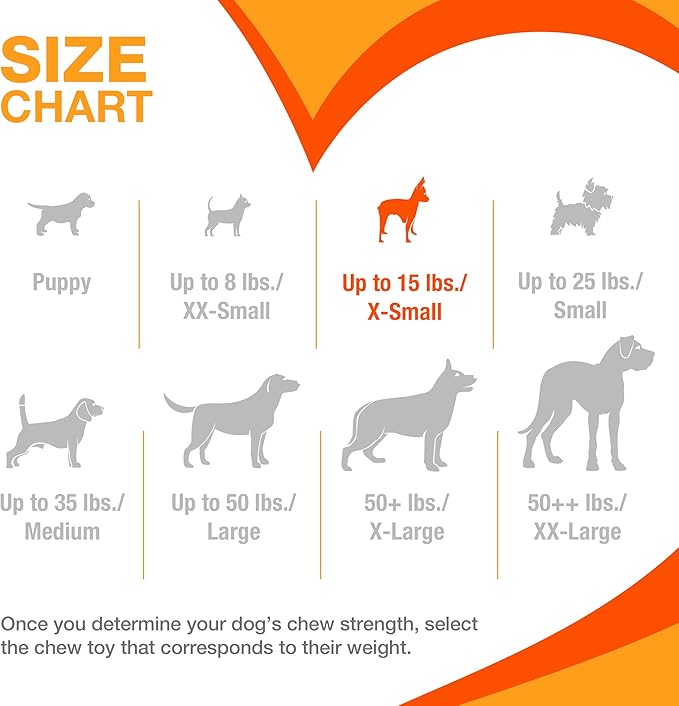 Nylabone Original Bone Power Chew Toy for Dogs, Durable Dog Toys for Aggressive Chewers, Flavor Frenzy Pancakes & Sausage, Roast Beef, & Lasagna, X-Small - Up to 15 lbs, 3 Pack