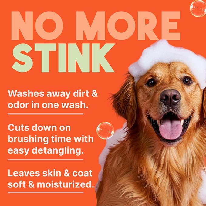 TropiClean 2-in-1 Dog Shampoo and Conditioner, Professional Dog Shampoo, Moisturizing Detangler, Puppy Safe, Made in USA, Papaya Scent, 2.5 Gallon