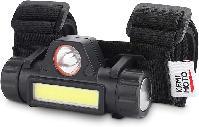 KEMIMOTO UTV Dome Light Roll Bar Cage Mount Rechargeable Interior Lights Compatible with Polaris RZR Can Am Talon Kawasaki Golf Cart Boat Off-Road-Work for 1.5 in-2.0 in Ironwork 1-Pack