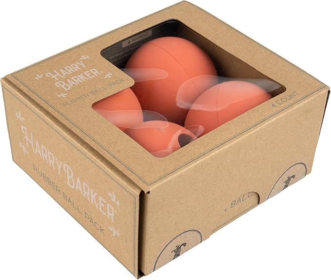 Harry Barker Rubber Balls and Rubber Chew Stick for Dogs