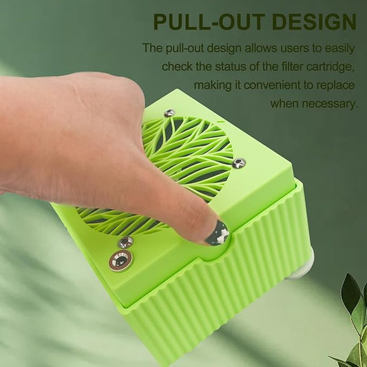 Bird Dust Vacuum,Acuum Cleaners for Pet Birds Feathers,Adjustable Wind Speed,Bird Cage Accessories for Conure Cockatiel Budgies Lovebird Parrotlet. (Green)