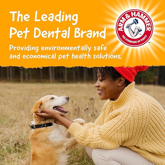 Arm & Hammer for Pets Barkies Tree Branch Compressed Wood Collection, 8 Inch Bacon Flavored Chew Toy for Dogs, Faux Stick, Splinter-Free, Safer Alternative to Chewing Sticks - 2 Pack