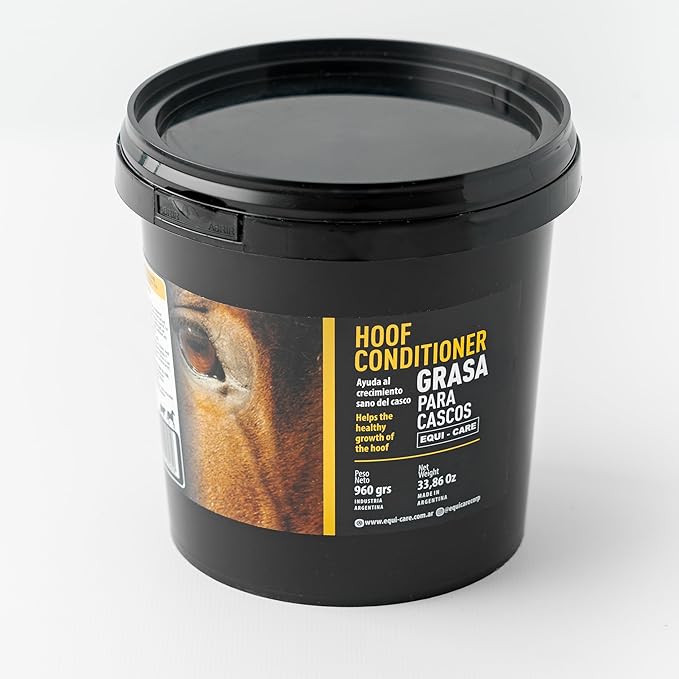Equi Care Hoof Conditioner. Maintain Strong and Healthy Hooves, Helps with Dry, Cracked Hooves or Simply Looking to Maintain Optimal Hood Health. (34 Oz)