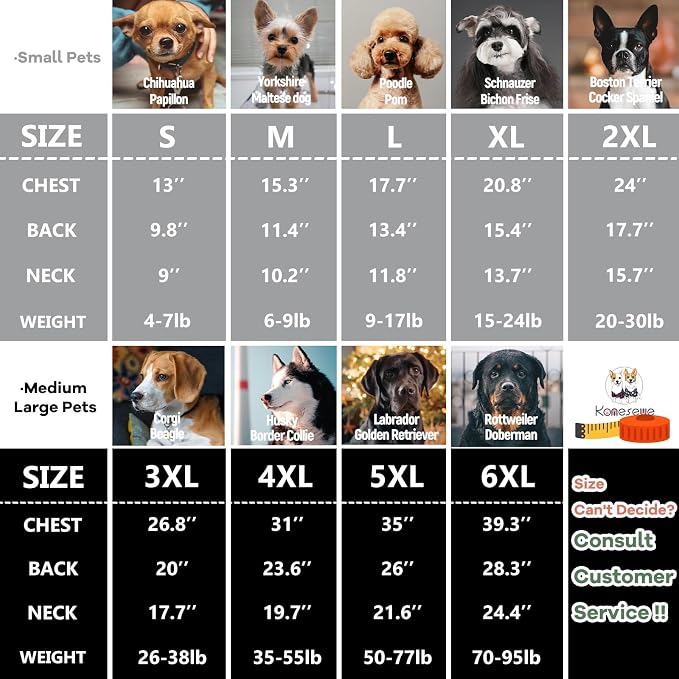 Koneseve Dog Shirt Vest Lightweight Stretchy Dog T-Shirts Soft Cool Sleeveless Stripe Vests Breathable Clothes for Puppy Kitty Cats Small Medium Large Dogs 2 Pack Black + Grey [ 6XL ]