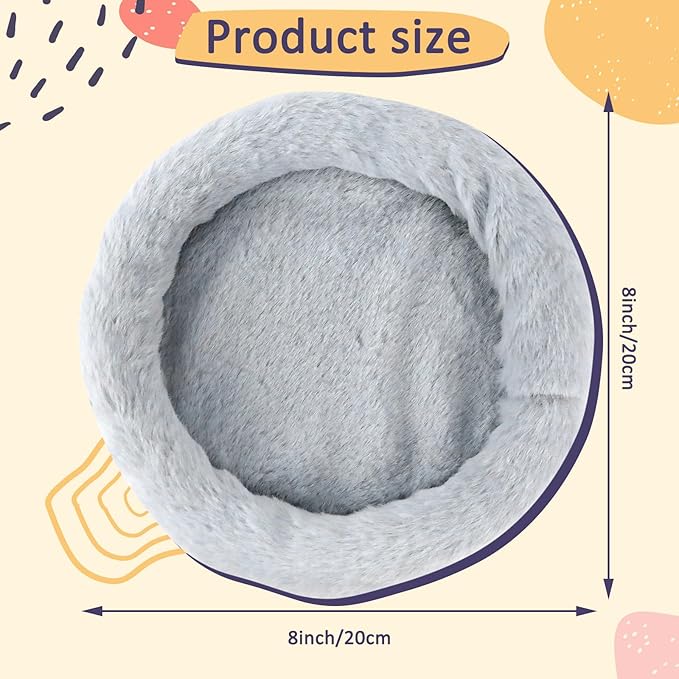 FEBSNOW Guinea Pig Beds, Hamster Bed Hedgehog Bed for Hamster Hedgehog Squirrel Tortoise Lizard and Other Small Animal