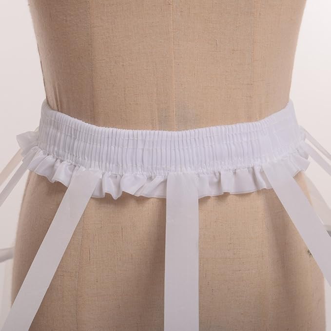 GRACEART Victorian Dress Pannier Hoop Skirt Bustle Cage Skirt