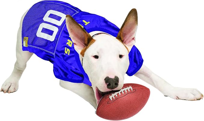 Pets First NCAA College LSU Tigers Mesh Jersey for DOGS & CATS, X-Small.Licensed Dog Jersey with your Favorite Football/Basketball College Team