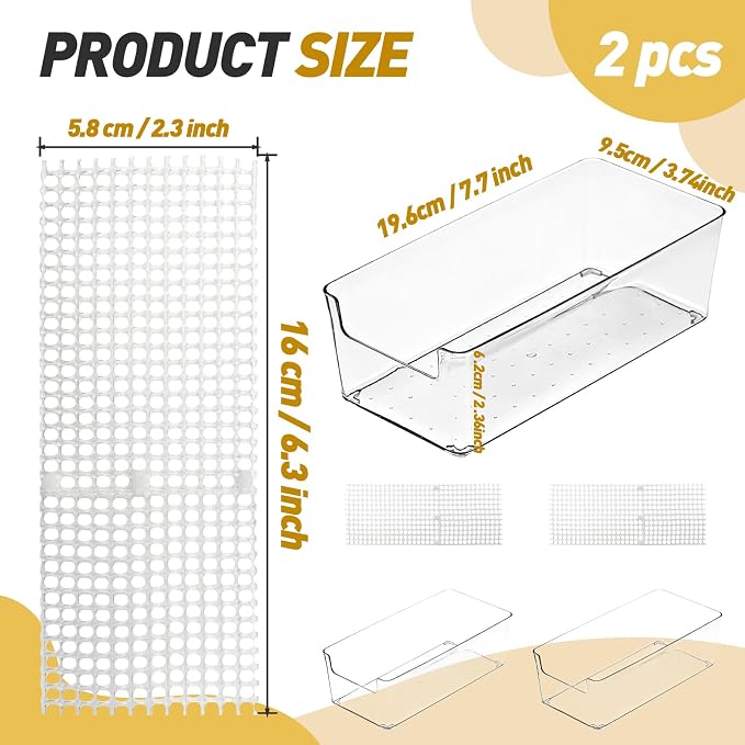 2 Packs Large Hermit Crab Pool - Ideal Hermit Crab Tank Combination - Pool with Cuttable Climbing Ramp