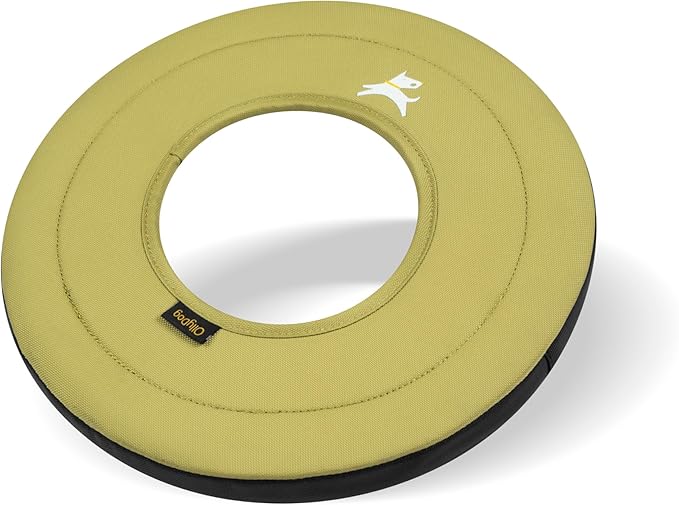 OllyDog Super Flyer, Floating Dog Disc for Water Play – Soft Durable Dog Fetch Toy, Eco-Friendly Recycled Material, Gentle on Teeth, Lightweight Flying Disc for Medium, Large Dogs (Alchemy, 11")
