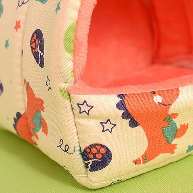 Pet Hammock Bed Habitat Decors Cage Hideouts Resting Mats Ferrets Play Winter Hideaways Pet Supplies Washable for Small Animals Hanging Bed for Small Pets