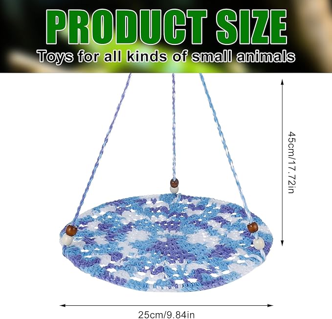 Jspupifip Bearded Dragon Accessories for Habitat,Bearded Dragon Tank Decor Basking Platform Gecko Tank Leopard Gecko Tank Accessories for Chameleon Birds Rats Hamster Iguana