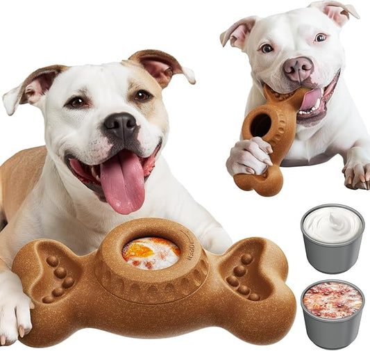 Sedioso Though Dog Toys for Aggressive Chewers, Frozen Dog Toy to Keep Them Busy, Indestructible Dog Toy for Large Medium Small Breed, Chew Toys for Dogs Reduces Anxiety & Solve Boredom