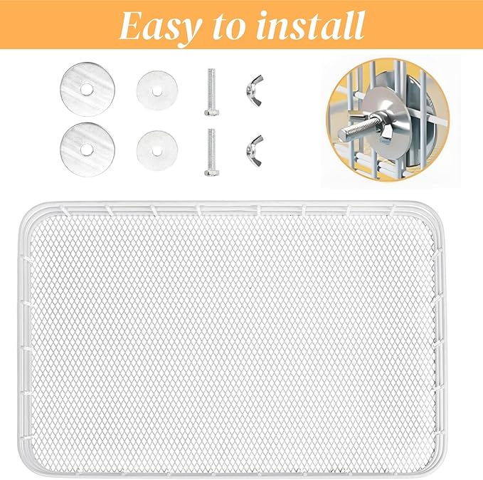 Rat Cage Platform, Hanging Guinea Pig Cage with Liner, Small Animals Platform Accessories, Animal Habitat Chinchilla Bed for Squirrel, Hamster, Parrot