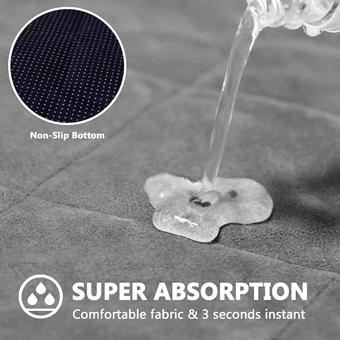 Guinea Pig Fleece Cage Liner, 24X36in 2Pack Guinea Pig Bedding for C&C 2X3 Cage , Super Absorbent & Odor Control & Washable & Reusable Guinea Pig Liner, Pee Pad Mat for Small Animal, Rabbit, Bunny