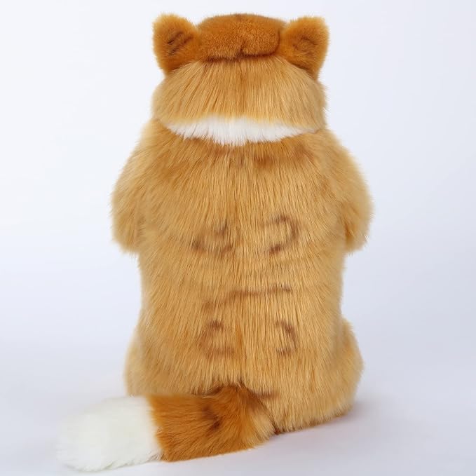 CU-MATE 20" Adorable Stuffed Animals Cat -Handmade Plush Soft Cat -Present Gift for Boys/Girls (Orange Cats)
