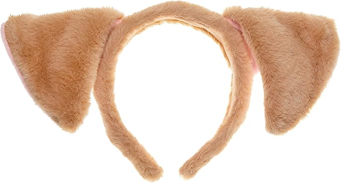 CHEU Puppy dog ears headband costume (brown)