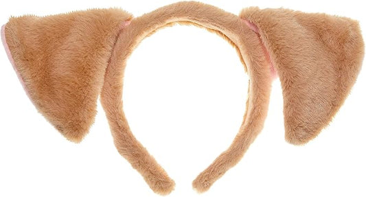 CHEU Puppy dog ears headband costume (brown)