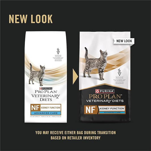 Pro Plan Veterinary Diets Purina NF Kidney Function Advanced Care Feline Formula Dry Cat Food - 3.15 lb. Bag