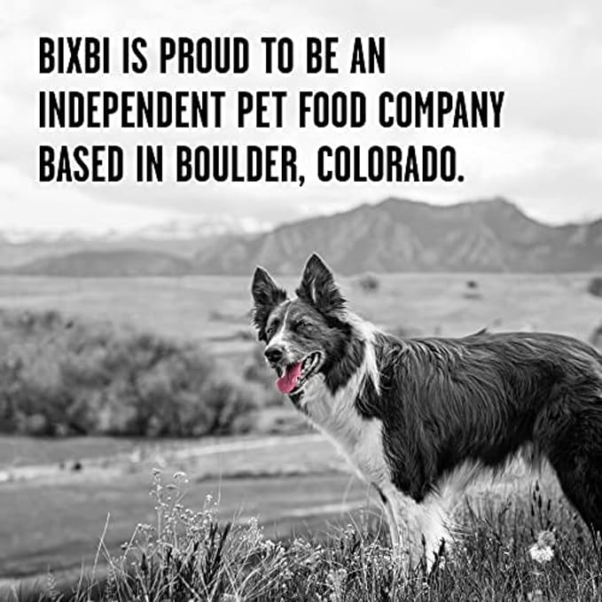 BIXBI Liberty Freeze-Dried Dog Food Topper & Treats, Chicken – 98% Meat & Organs, No Refrigeration – USA Made, 4.5 oz