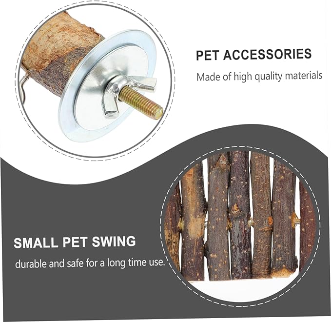 Guinea Pig Hammock Swing Bed Cozy Hanging Sleeping Nest for Small Pets for Hamsters and Squirrels Indoor Pet Decor