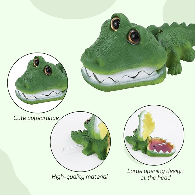 WishLotus Aquarium Decorations, Resin Big Mouth Frog Aquarium Landscaping Ornaments Pneumatic Decorations Aquarium Accessories Decoration (Frog Green)