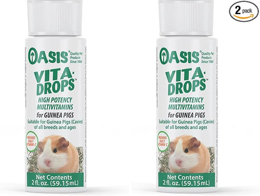 Oasis # 80061 Guinea Pig Vita Drop, 2-Ounce (Pack of 2)