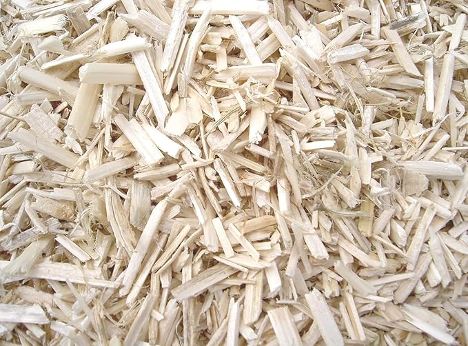 Aubiose French Hemp Bedding 44lb — Chicken Coop & Horse Stall Bedding | Ultra Low Dust Odor Control Deep Litter Ready | Premium Hemp Shavings for Chickens Horses Rabbits & Small Animals (Pack of 2)
