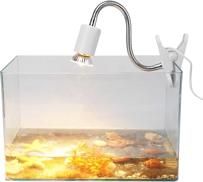 Reptile Heating Light, Aquarium Heating Light Reptile Heat Lamp Heating Light Provides Essential Lights for Lizard for Turtles(50W)