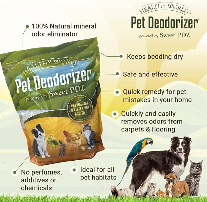 Sweet PDZ Healthy World Pet Deodorizer 3.5 lbs.