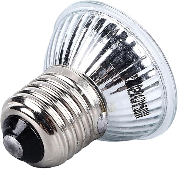YOUTHINK Superior Reptile Heat Lamp for Lizards - Energy Efficient 360 Degree Lighting and Warm UVA UVB Basking Lamp, Suitable for Birds, Chickens (50W)