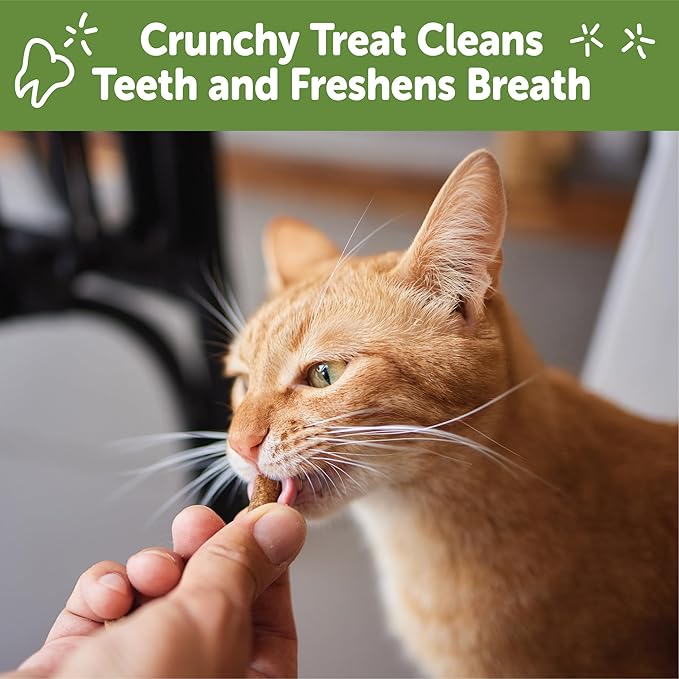 Whimzees Wellness Cat Dental Treats,Chicken and Salmon Flavor,(4.5 Ounce Bag),(Pack of 2)