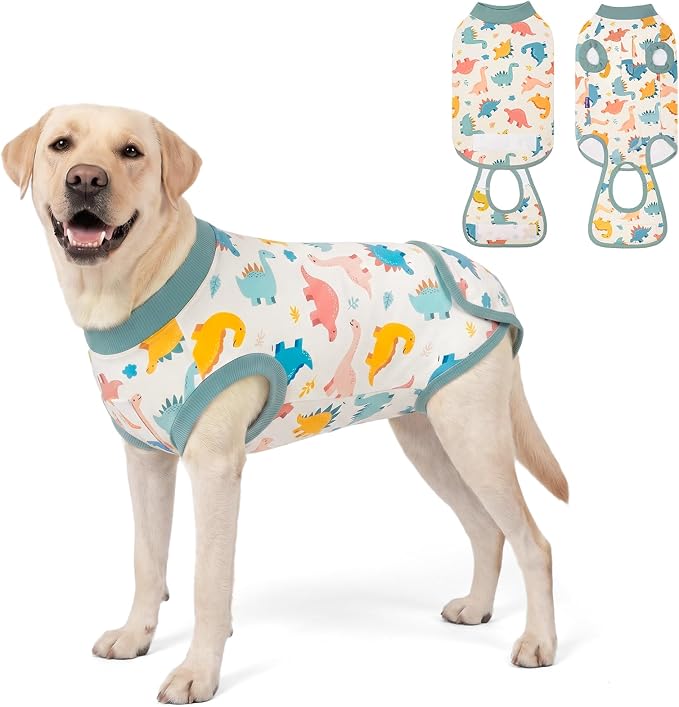 cyeollo Dog Surgery Recovery Suit, Spay Neuter Onesie for Female Male Dogs