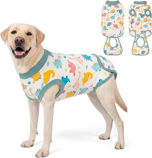 cyeollo Dog Surgery Recovery Suit, Spay Neuter Onesie for Female Male Dogs
