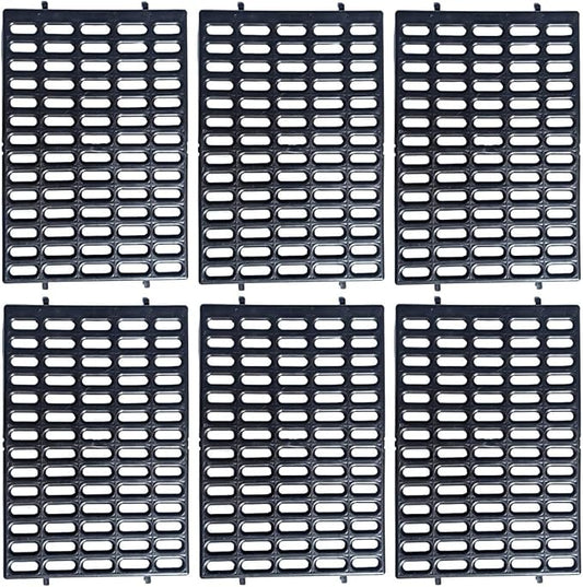 Saguaro Acres Rabbit and Small Animal Cage Resting Mat for Wire Floored Cages - Pack of 6 (Black)