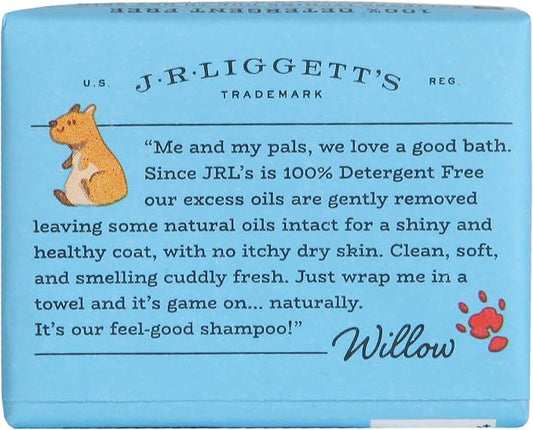 J.R.LIGGETT'S Small Animal Shampoo Bar, Natural Cleansing Bar for Rabbits, Guinea Pigs, Ferrets, and Small Pets, Gentle Hypoallergenic Formula, Detergent-Free, 3.5 oz