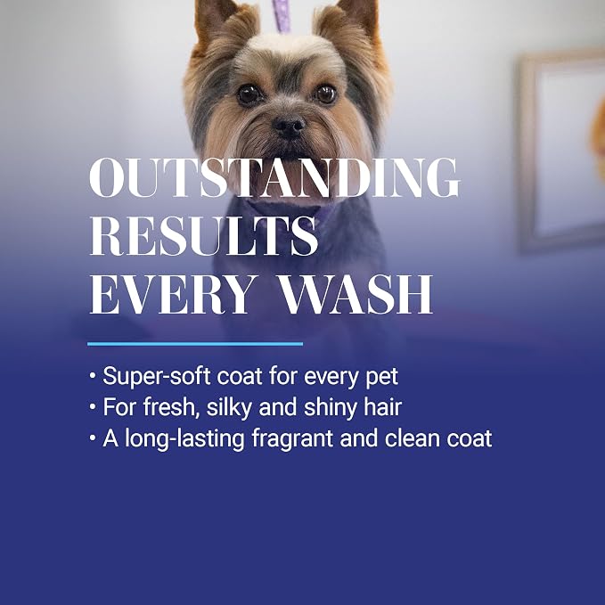 Chris Christensen SmartWash50 Jungle Apple Ultra Concentrated Dog Shampoo, Makes up to 50 Bottles, Groom Like a Professional, Concentrated, Suitable for All Coats, Made in USA, 16oz