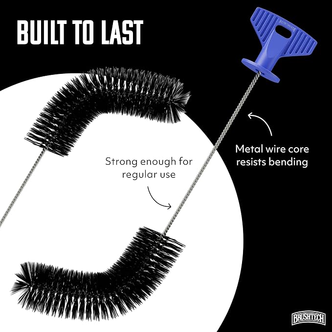 Brushtech Hummingbird Feeder Brush – Flexible 14-Inch Long Cleaning Tool with 1.5-Inch Diameter for Bird Feeder Maintenance, Narrow Opening Access, Deep Cleaning & Ergonomic Handle Design
